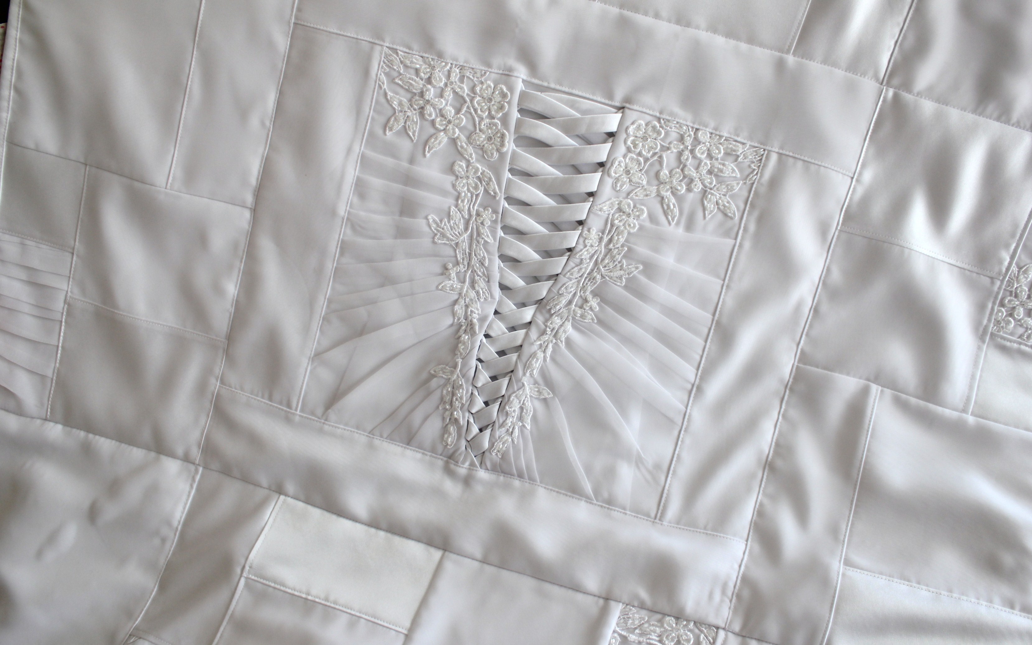 Photo for wedding dress quilt